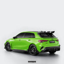 SOOQOO AUDI RS3 8Y / 8YA Sportback 乾式碳纖維後窗繞流
