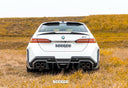 SOOQOO BMW G90 / G99 M5 乾式碳纖維後風刀