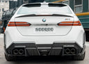 SOOQOO BMW G90 / G99 M5 乾式碳纖維後風刀