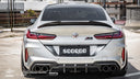 SOOQOO BMW F91 / F92 M8 乾式碳纖維後下巴