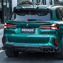 SOOQOO BMW F95 X5M 乾式碳纖維後下巴