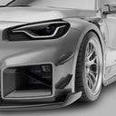 RevoZport BMW G87 M2 Race 乾式碳纖維前風刀