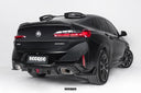 SOOQOO BMW G02 X4 LCI 乾式碳纖維後下巴 帶燈