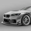 RevoZport BMW G87 M2 Race 乾式碳纖維前風刀