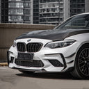 SOOQOO BMW F87 M2C 乾式碳纖維前風刀