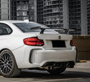 SOOQOO BMW F87 M2 乾式碳纖維後風刀