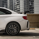 SOOQOO BMW F87 M2 乾式碳纖維後風刀