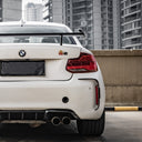 SOOQOO BMW F87 M2 乾式碳纖維後風刀