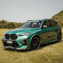 SOOQOO BMW F95 X5M LCI 乾式碳纖維前下巴