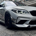 SOOQOO BMW F87 M2 乾式碳纖維前定風翼