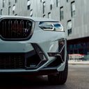 SOOQOO BMW F97 X3M / F98 X4M LCI 乾式碳纖維前保桿氣壩飾蓋