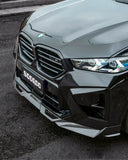 SOOQOO BMW F95 X5M LCI 乾式碳纖維前下巴
