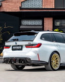 SOOQOO BMW G80 / G81 M3 / G82 / G83 M4 SQ-V1 乾式碳纖維後下巴 帶燈
