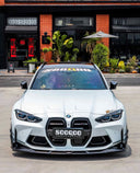 SOOQOO BMW G80 / G81 M3 / G82 / G83 M4 SQ-V2 乾式碳纖維水箱罩