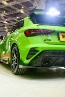 SOOQOO AUDI RS3 8YA Sportback SQ-V1 乾式碳纖維後下巴