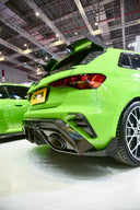 SOOQOO AUDI RS3 8Y / 8YA Sportback 乾式碳纖維中翼