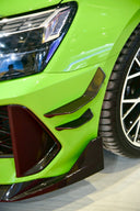 SOOQOO AUDI RS3 8YA 乾式碳纖維前風刀