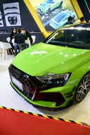 SOOQOO AUDI RS3 8YA SQ-V1 乾式碳纖維前下巴