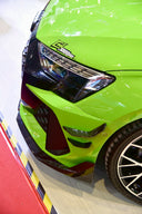 SOOQOO AUDI RS3 8YA 乾式碳纖維前風刀