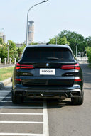 SOOQOO BMW G05 X5 乾式碳纖維後下巴
