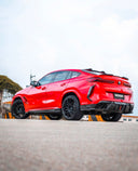 SOOQOO BMW F96 X6M 乾式碳纖維後下巴 帶燈