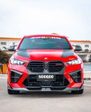 SOOQOO BMW F96 X6M LCI 乾式碳纖維前下巴