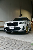 SOOQOO BMW G01 X3 / G02 X4 LCI SQ-V2 乾式碳纖維前下巴