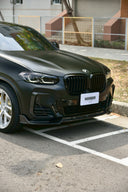 SOOQOO BMW G01 X3 / G02 X4 LCI 乾式碳纖維前風口飾蓋
