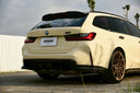 SOOQOO BMW G80 / G81 M3 SQ-V1 乾式碳纖維後包角