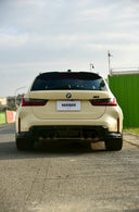 SOOQOO BMW G80 / G81 M3 SQ-V1 乾式碳纖維後包角