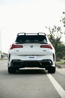 SOOQOO BMW G45 X3 SQ-V1 乾式碳纖維後下巴