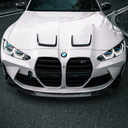 SOOQOO BMW G80 / G81 M3 / G82 / G83 M4 乾式碳纖維引擎蓋飾條