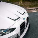 SOOQOO BMW G80 / G81 M3 / G82 / G83 M4 乾式碳纖維引擎蓋飾條