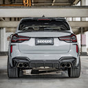 SOOQOO BMW F97 X3M LCI 乾式碳纖維後下巴