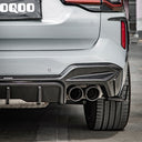 SOOQOO BMW F97 X3M LCI 乾式碳纖維後下巴