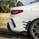 SOOQOO BMW G22 / G23 乾式碳纖維後葉子板飾條
