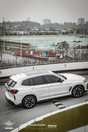 SOOQOO BMW G01 X3 / G02 X4 LCI SQ-V1 乾式碳纖維側裙