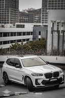SOOQOO BMW G01 X3 / G02 X4 LCI SQ-V1 乾式碳纖維側裙