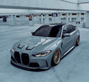 SOOQOO BMW G80 / G81 M3 / G82 / G83 M4 乾式碳纖維引擎蓋飾條