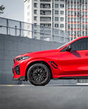 SOOQOO BMW F96 X6M 乾式碳纖維葉子板飾蓋