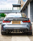 SOOQOO BMW G80 / G81 M3 / G82 / G83 M4 SQ-V2 乾式碳纖維後下巴