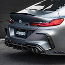 SOOQOO BMW F93 M8 乾式碳纖維後風刀