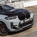 SOOQOO BMW F97 X3M / F98 X4M LCI SQ-V2 乾式碳纖維前下巴