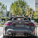 SOOQOO BMW G80 / G81 M3 / G82 / G83 M4 SQ-V1 乾式碳纖維後下巴 帶燈