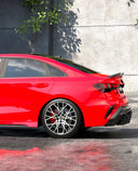 SOOQOO AUDI RS3 8YA Sedan SQ-V1 乾式碳纖維後下巴